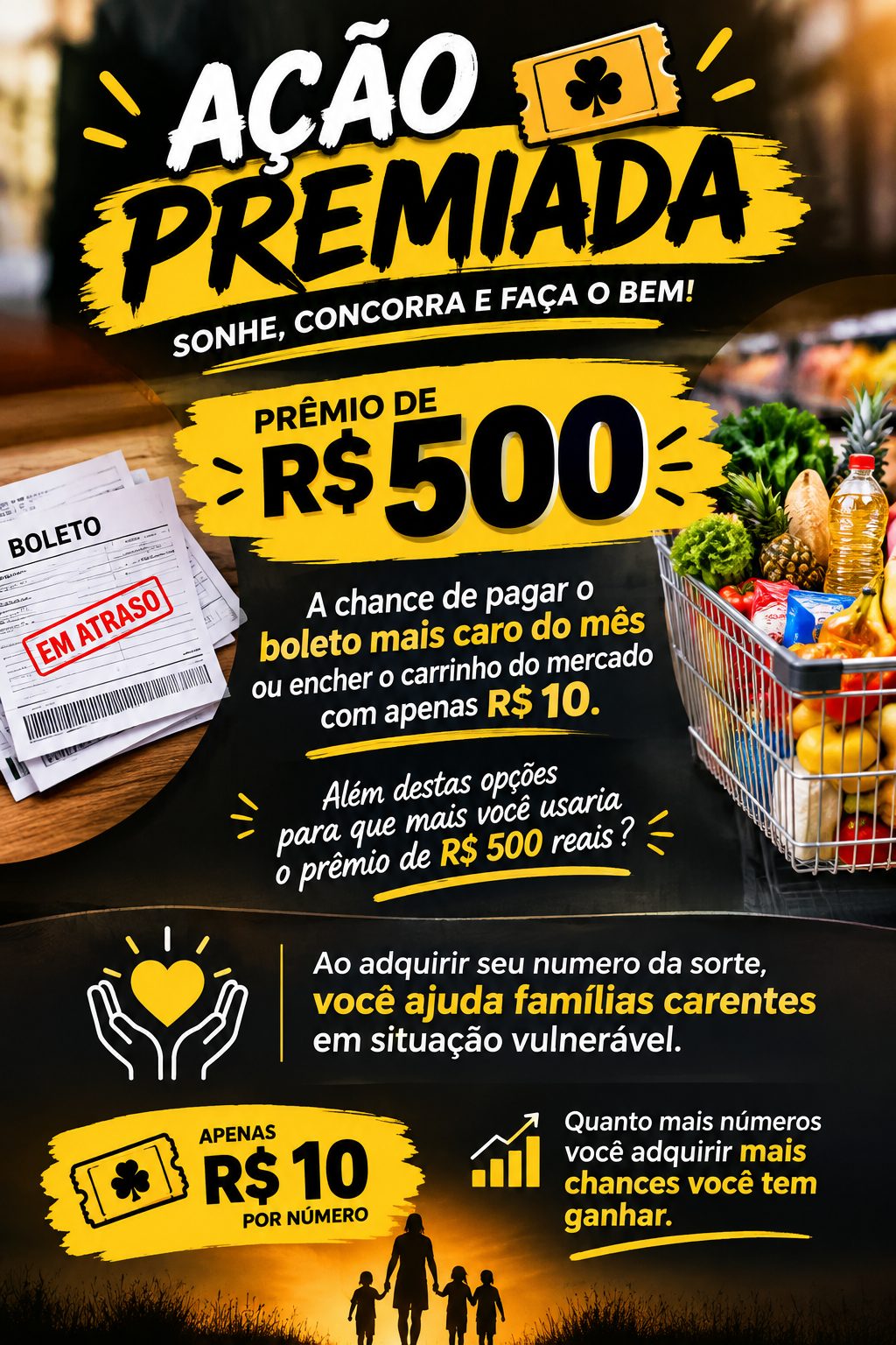Ação em prol de Família Carente