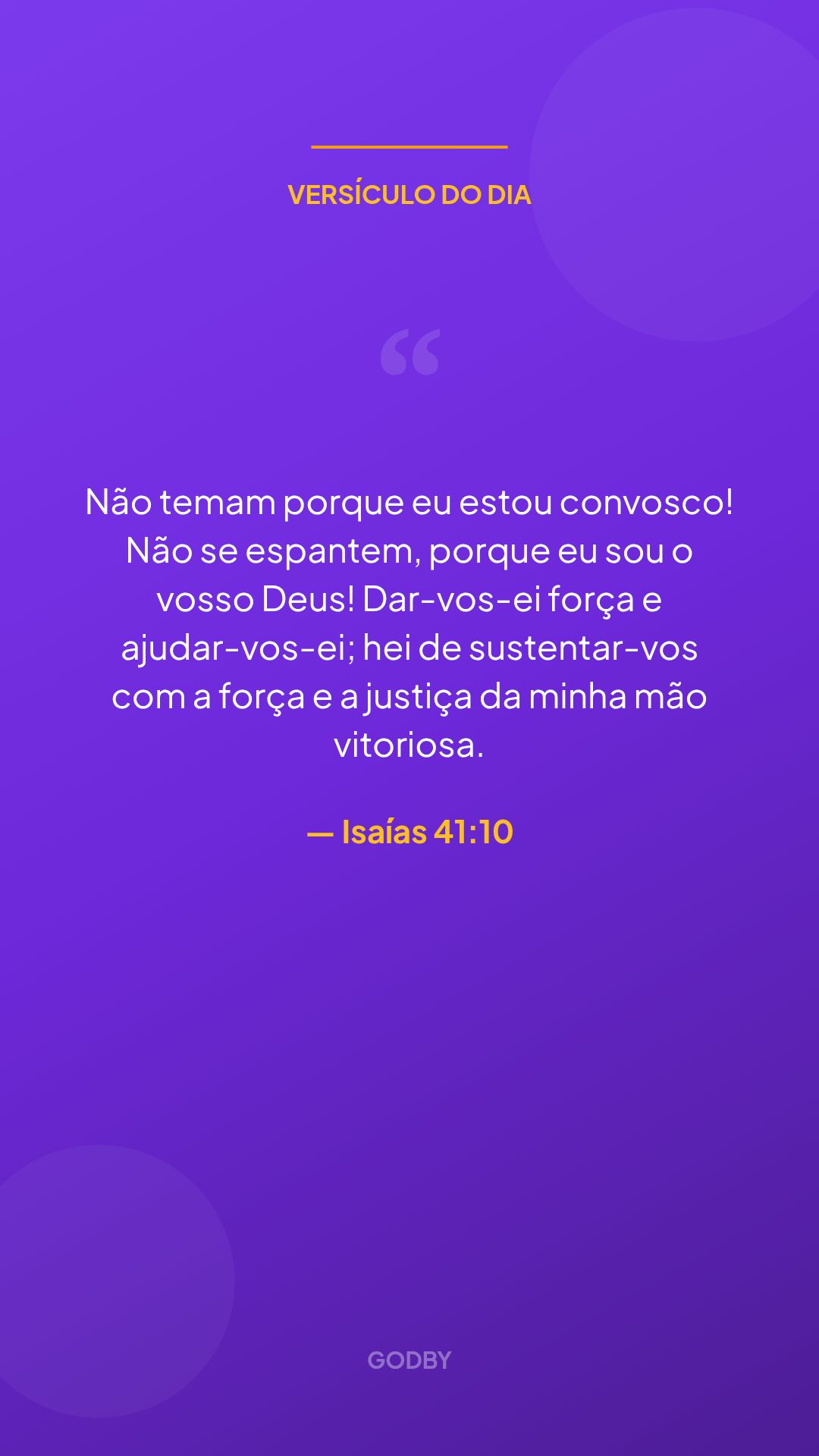 Isaías 41:10
