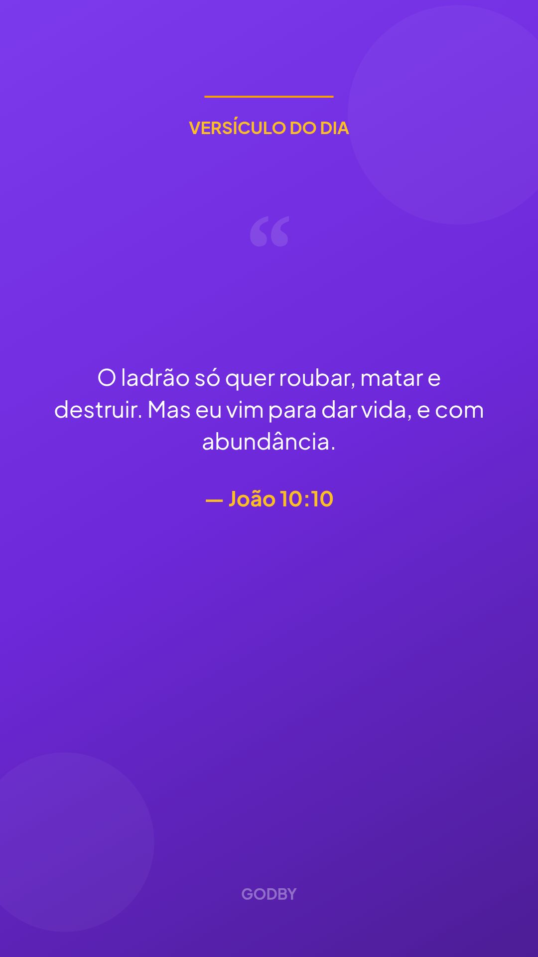João 10:10