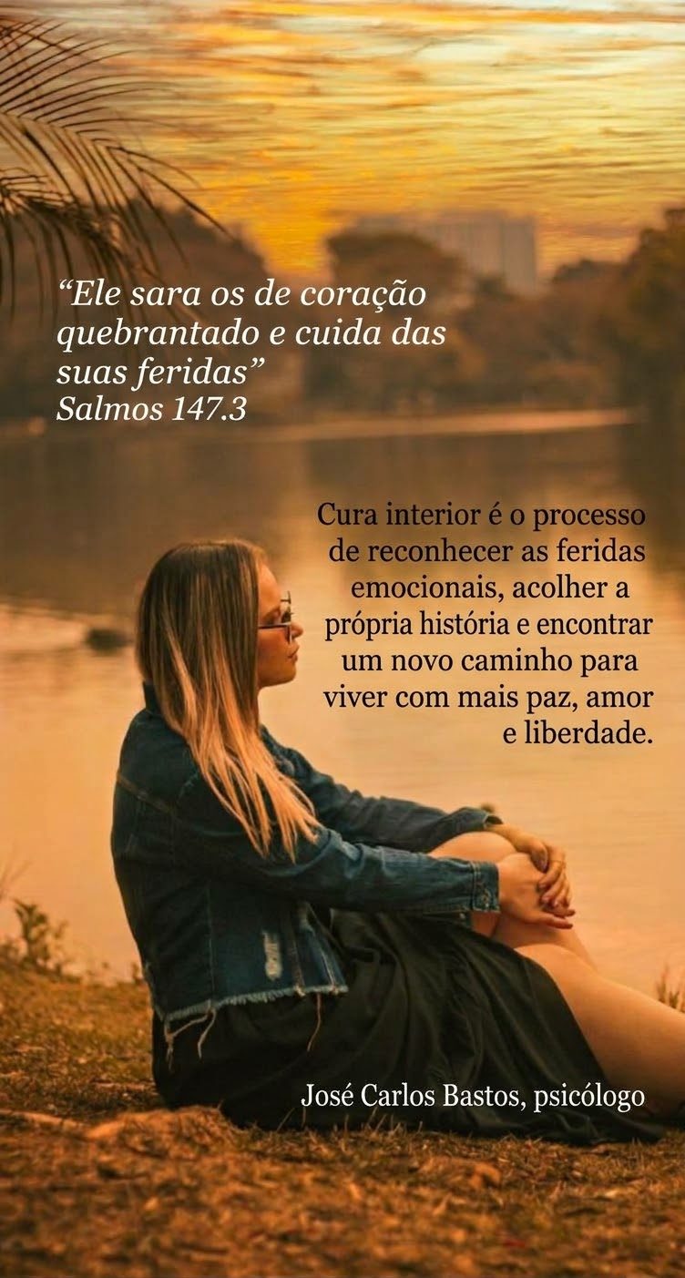 Viver em Cristo é estar em contínuo tratamento interior. O mundo nos adoeceu mas Jesus nos prometeu a cura.